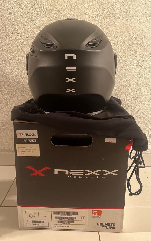 Capacete NEXX - X-Vilitur Liso Preto Mate