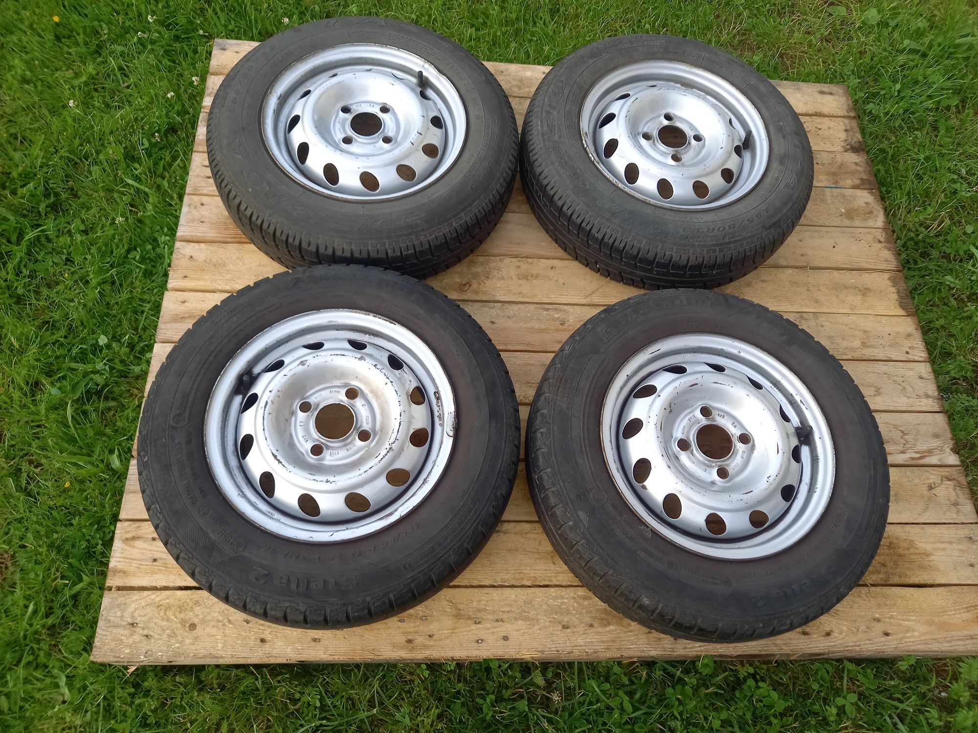 Koła opel corska 13stki 4x100 155x80x13