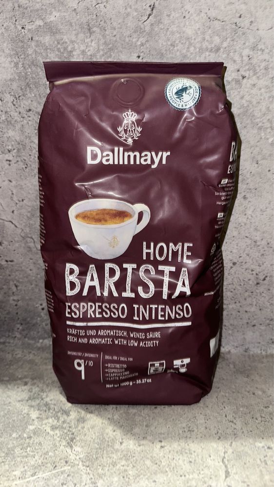 Кава в зернах Dallmayr Home Barista Espresso Intenso 1 кг Німеччина