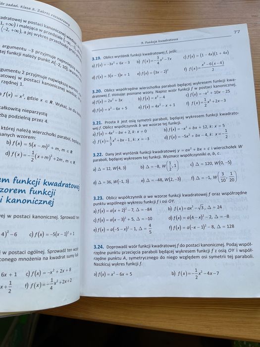 Podręcznik Matematyka 2 zakres rozszerzony Pazdro
