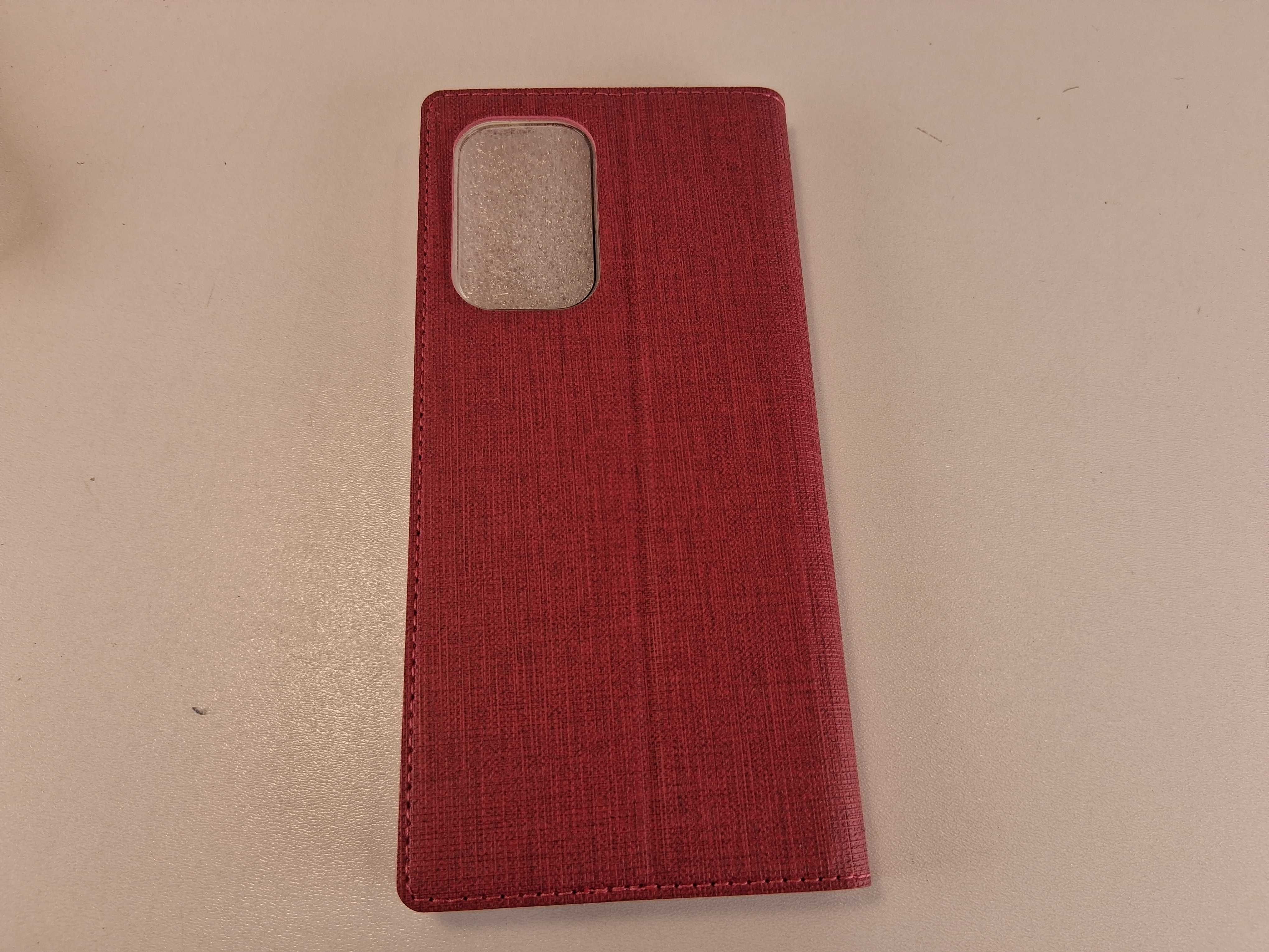 E114 Etui Książkowe VILI Galaxy A53 Czerwone Z Klapką