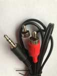 Kabel przewód audio mini jack 3,5 mm/2x cinch