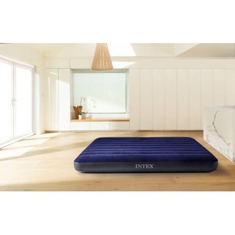 Materac dmuchany 137 x 191 x 25 cm INTEX 64758 turystyczny pompowany