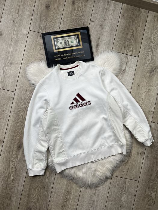 Свитшот Adidas Vintage big logo | винтажная кофта
