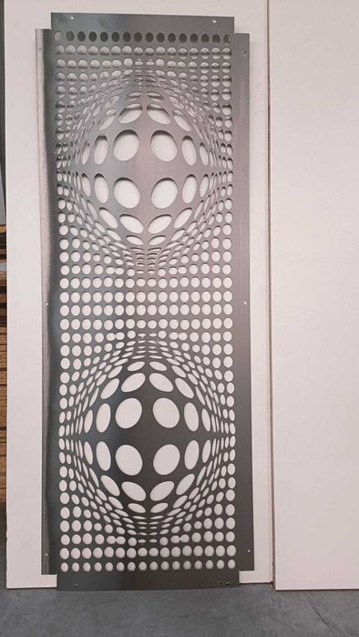 Ogrodzenie panel brama metalowa przęsło ogrodzeniowe ażurowe laser CNC