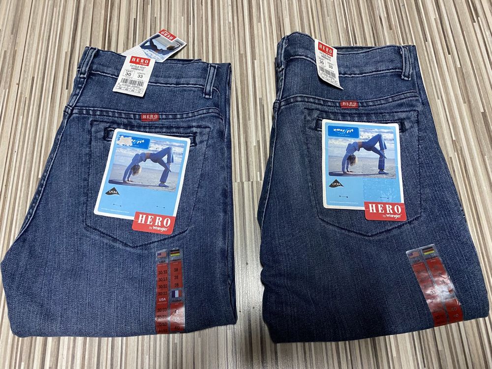 Spodnie damskie jeans 30/33 pas 82 cm komplet 2 pary Wrangler nowe