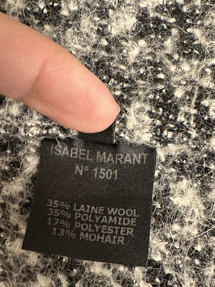 Isabel Marant sweter żakiet marynarka
