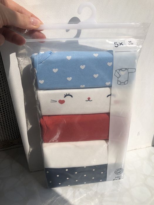 Одяг у пологовий новий, нові речі для немовля, боді набори.