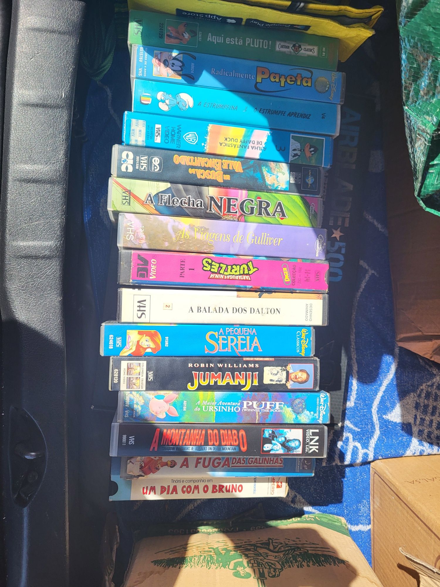 Cassetes VHS várias