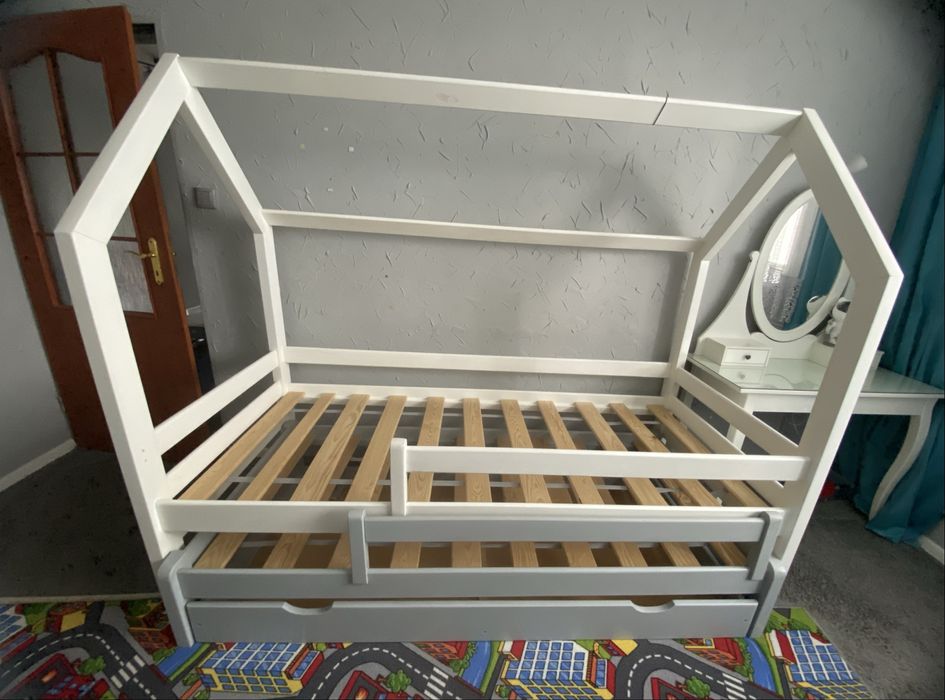 Łóżko podwójne domek-REZERWACJA
