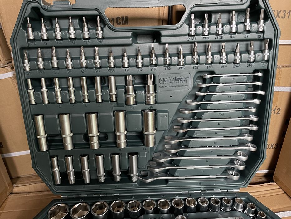 Набір інструментів Gut Meister GM - 216 одиниць Німеччина