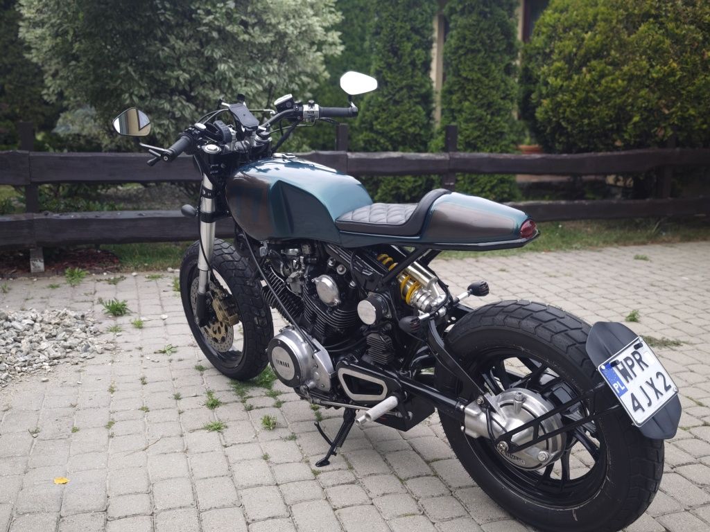 Yamaha Virago XV750 cafe racer scrambler