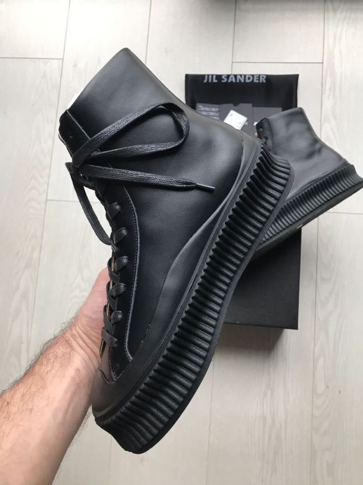 Buty Jil Sander Black 36-40 damskie trampki