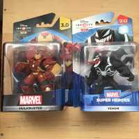Pack 2 figuras Disney Infinity Venom e Hulkbuster, seladas