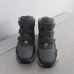 Kozaki chłopięce buty szare rozm. 36