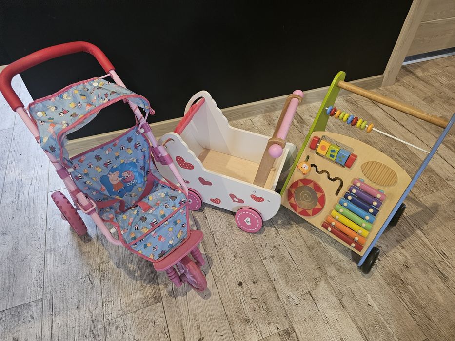 Zestaw zabawek Fisher-Price i basen z kulkami i dużo innych zabawek
