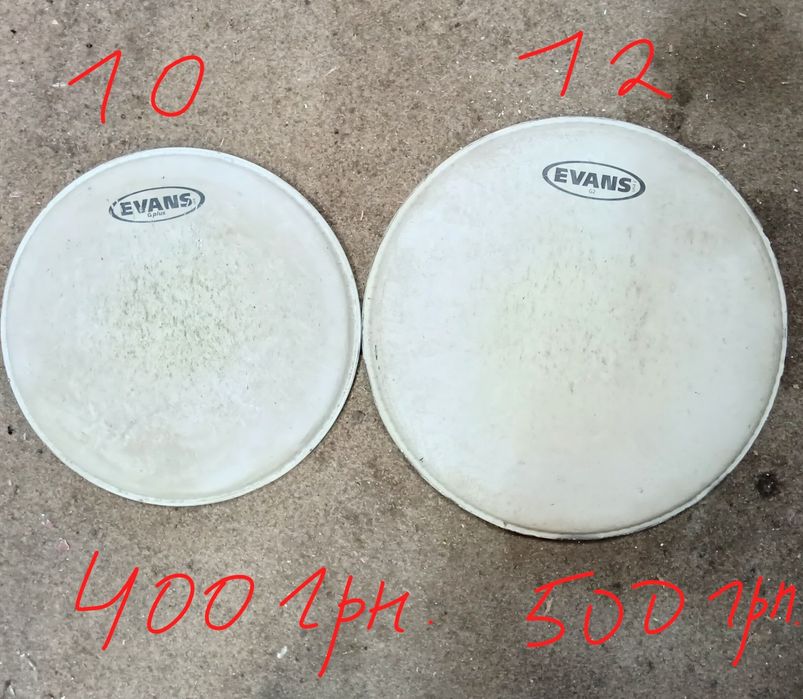 Пластики для барабанів різні