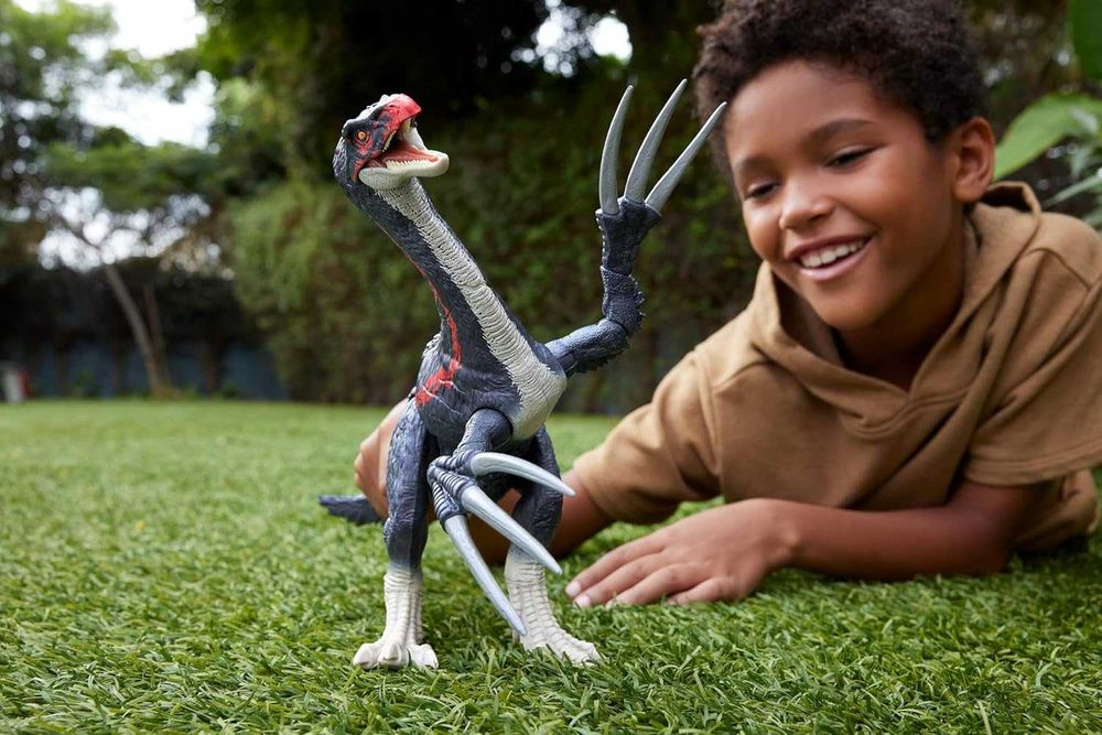 Динозавр Теризинозавр Jurassic World Therizinosaurus Dinosaur Figure