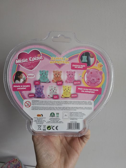 Misie Episie miś epiś epee