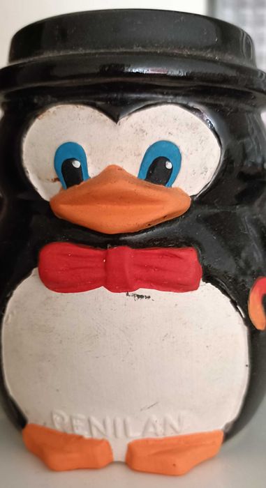 Pinguim caneca publicidade Penilan