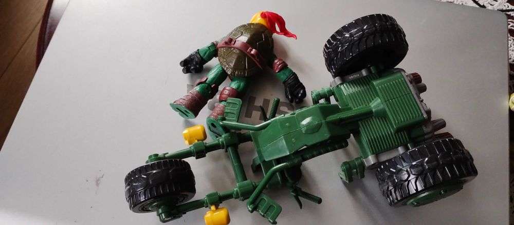 Tmnt Żółwie ninja bike trójkołowy motocykl i figurka