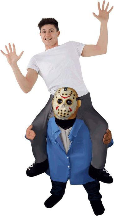 Zabawny Kostium Zombie Na Barana dla Dorosłych Rozmiar One Size
