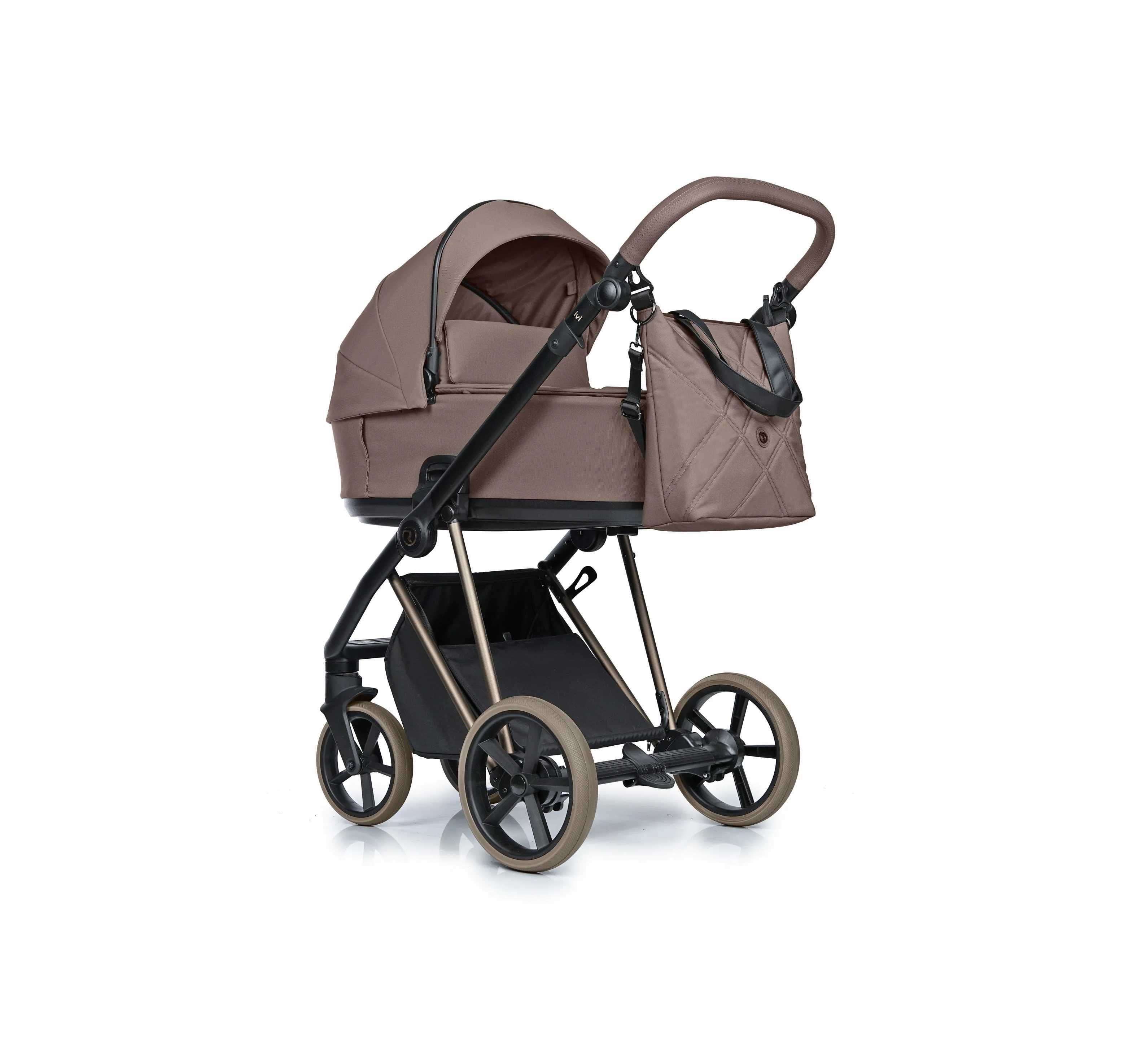 Roan Ivi 2.0 Vintage Mocha Mousse Wózek Głęboko-Spacerowy 2w1  *NOWE*