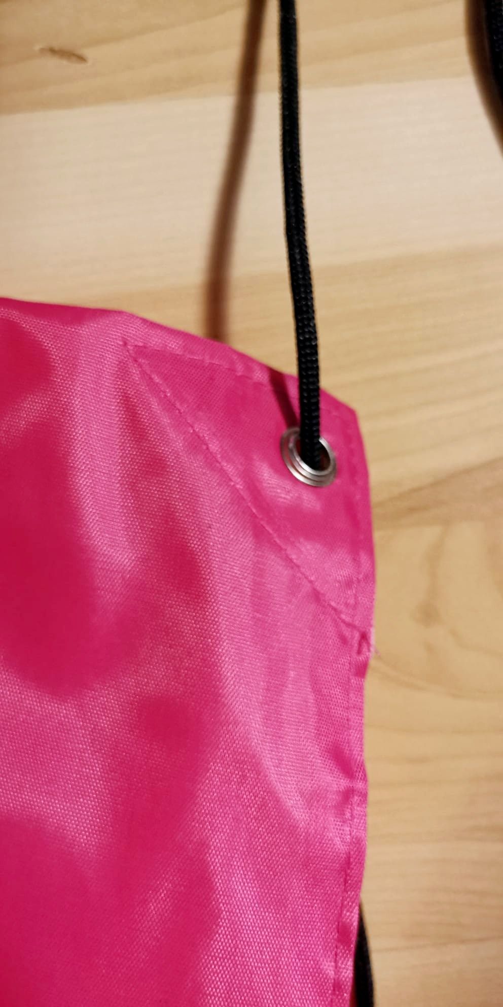 Nowy różowy worek/plecak