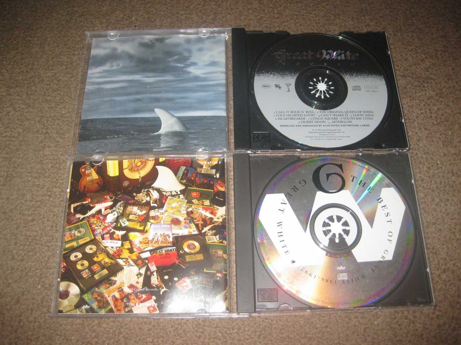 2 CDs dos "Great White" Portes Grátis!