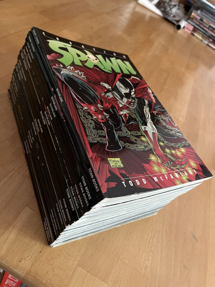 15 x Spawn UK Todd McFarlane Komplet UNIKATY