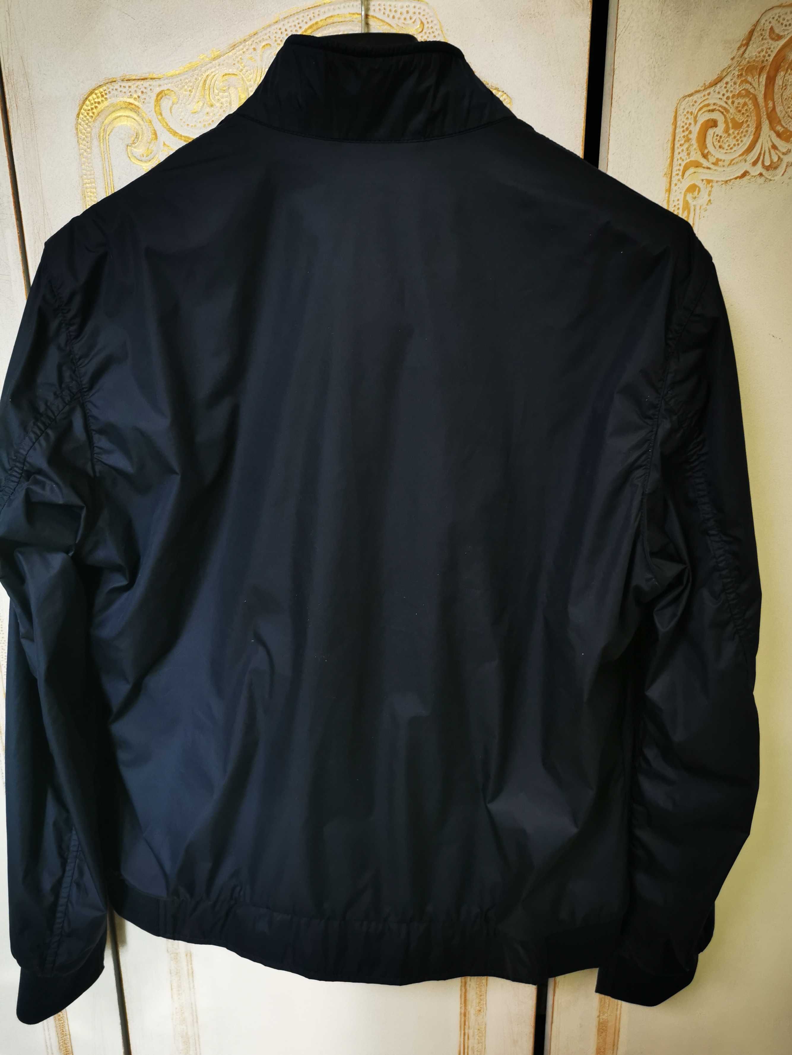 Brax куртка лёгкая ветровка летняя 48р. Синяя оригинал новая