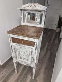 Mesa de cabeceira vintage restaurada