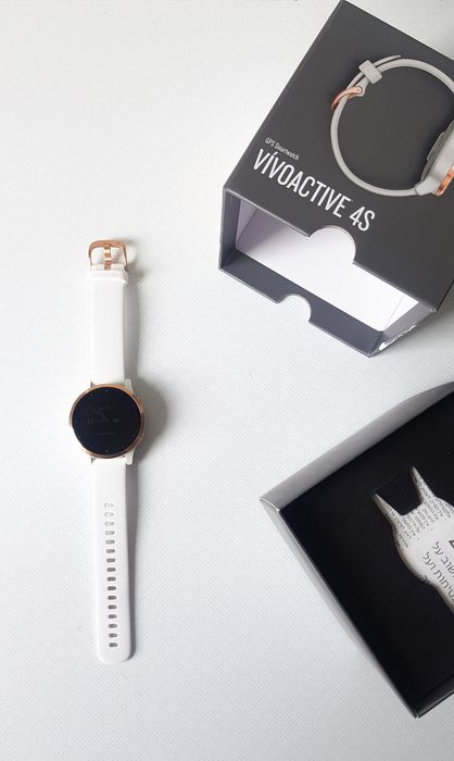 Vivoactive 4s zegarek garmin sportowy smartwatche biały różowezłoto