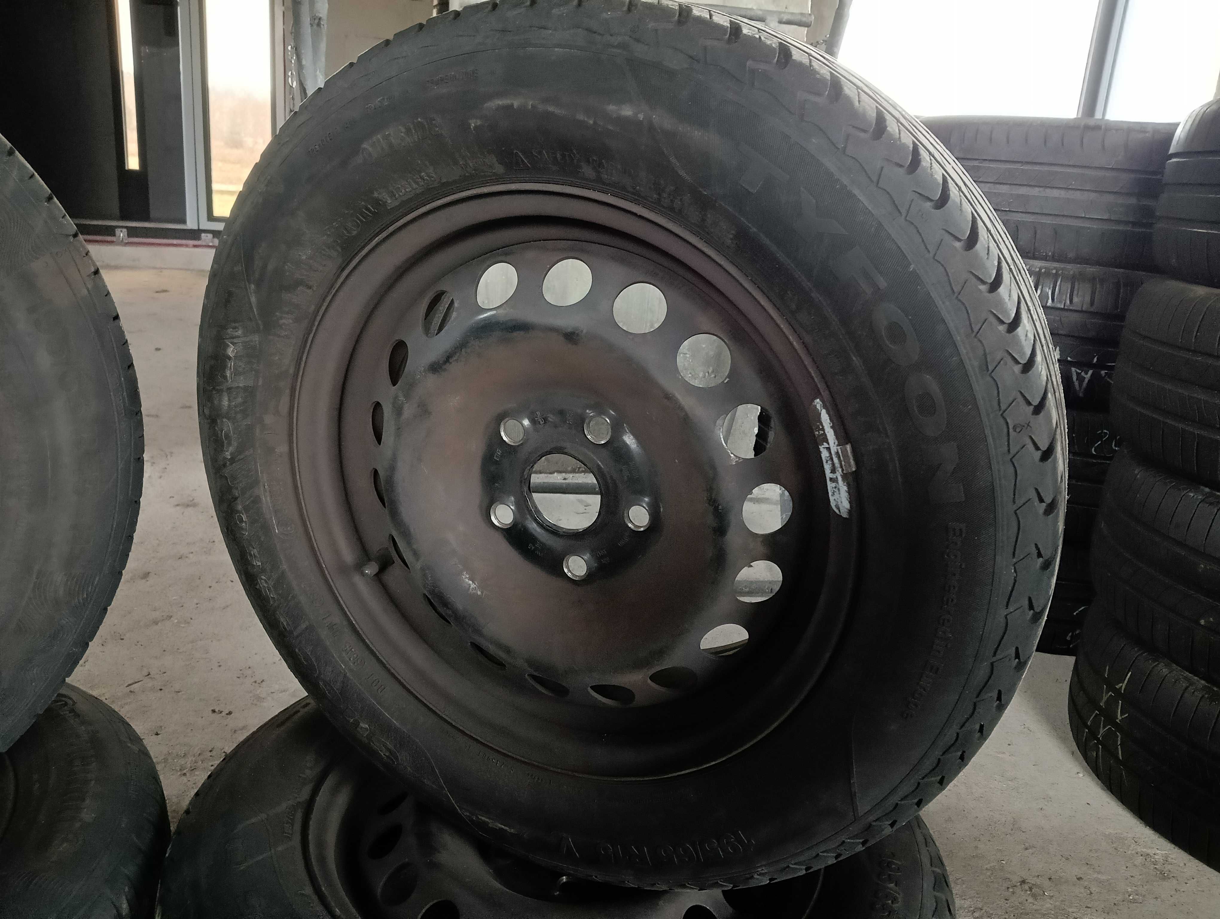 4x koła letnie 5x112 195/65r15 et47 continental 7mm 2018r audi VWskoda