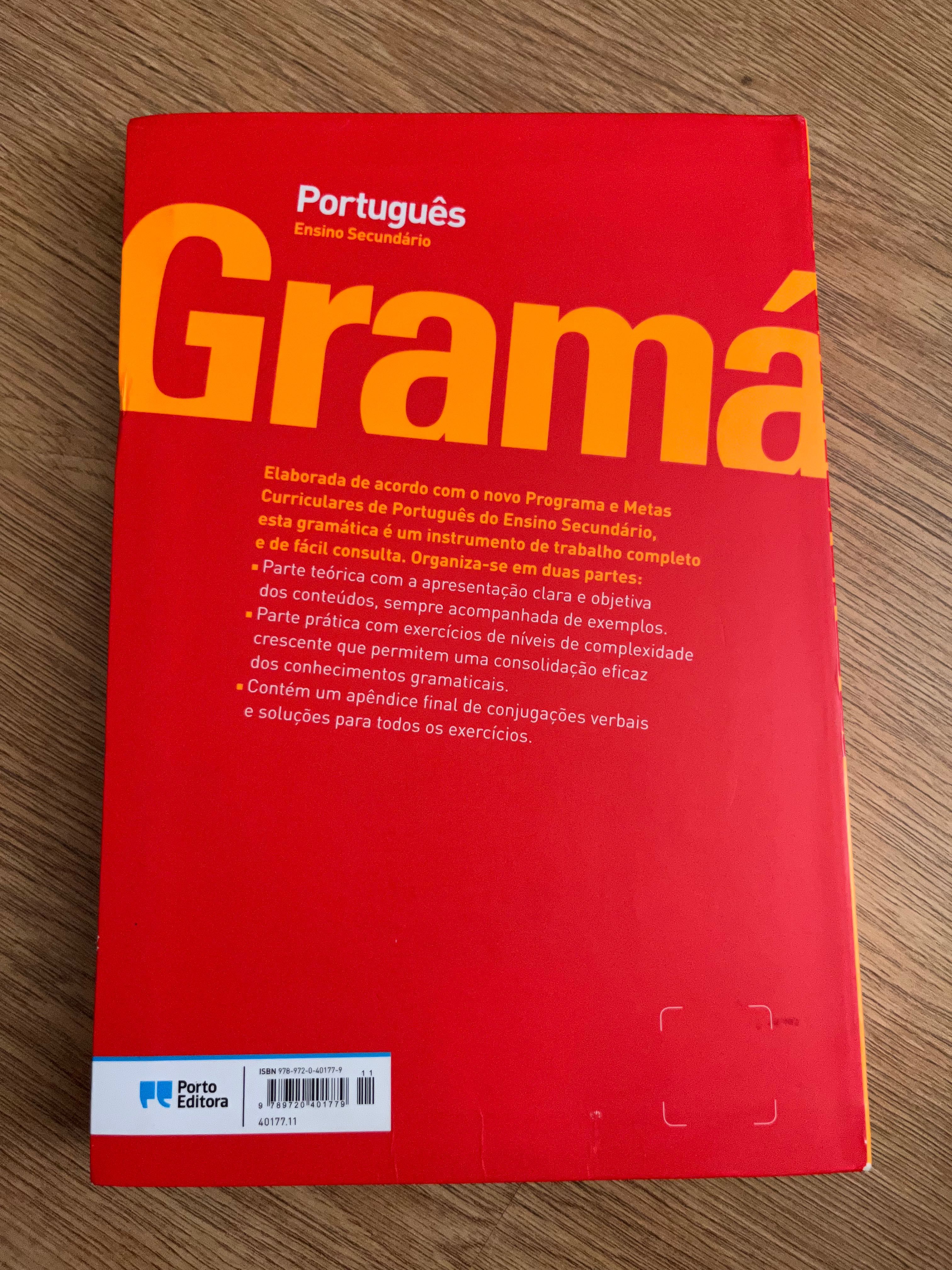 Livro de gramática de português