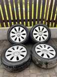 FELGI KOŁA ALUFELGI ZIMÓWKI 7J 16 CALI 5X112 ET42 205/55/16 DOT 3123 KENDA Audi A4 B6/B7