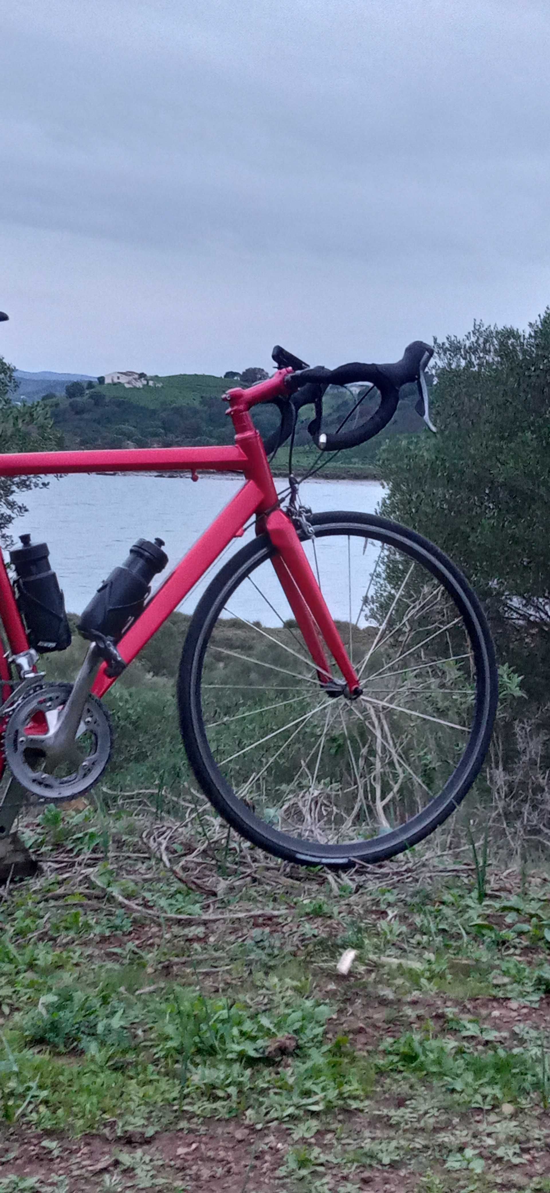 Bicicleta estrada Btwin FC 700 carbono