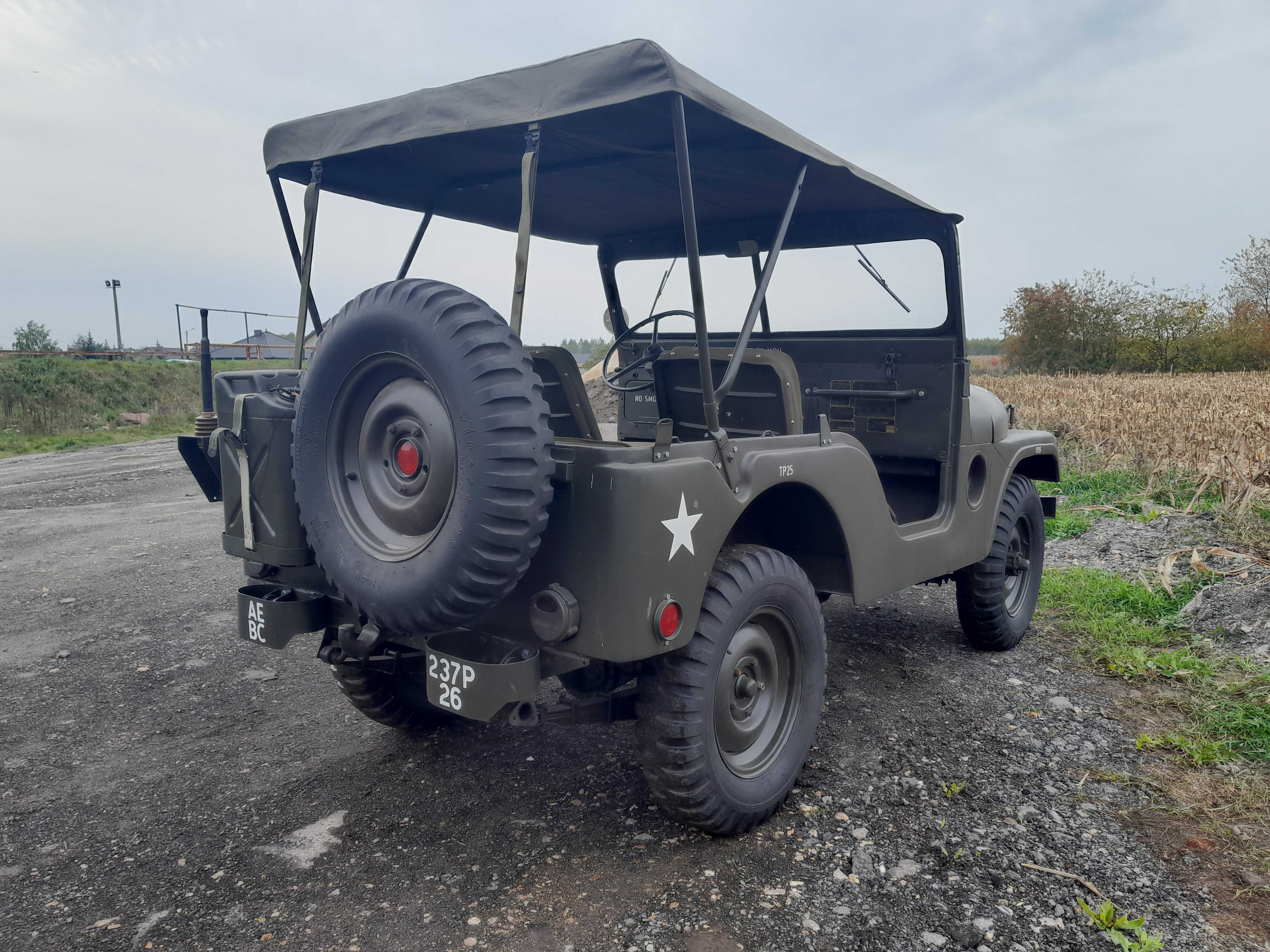 Jeep Willys M38A1 - Zarejestrowany