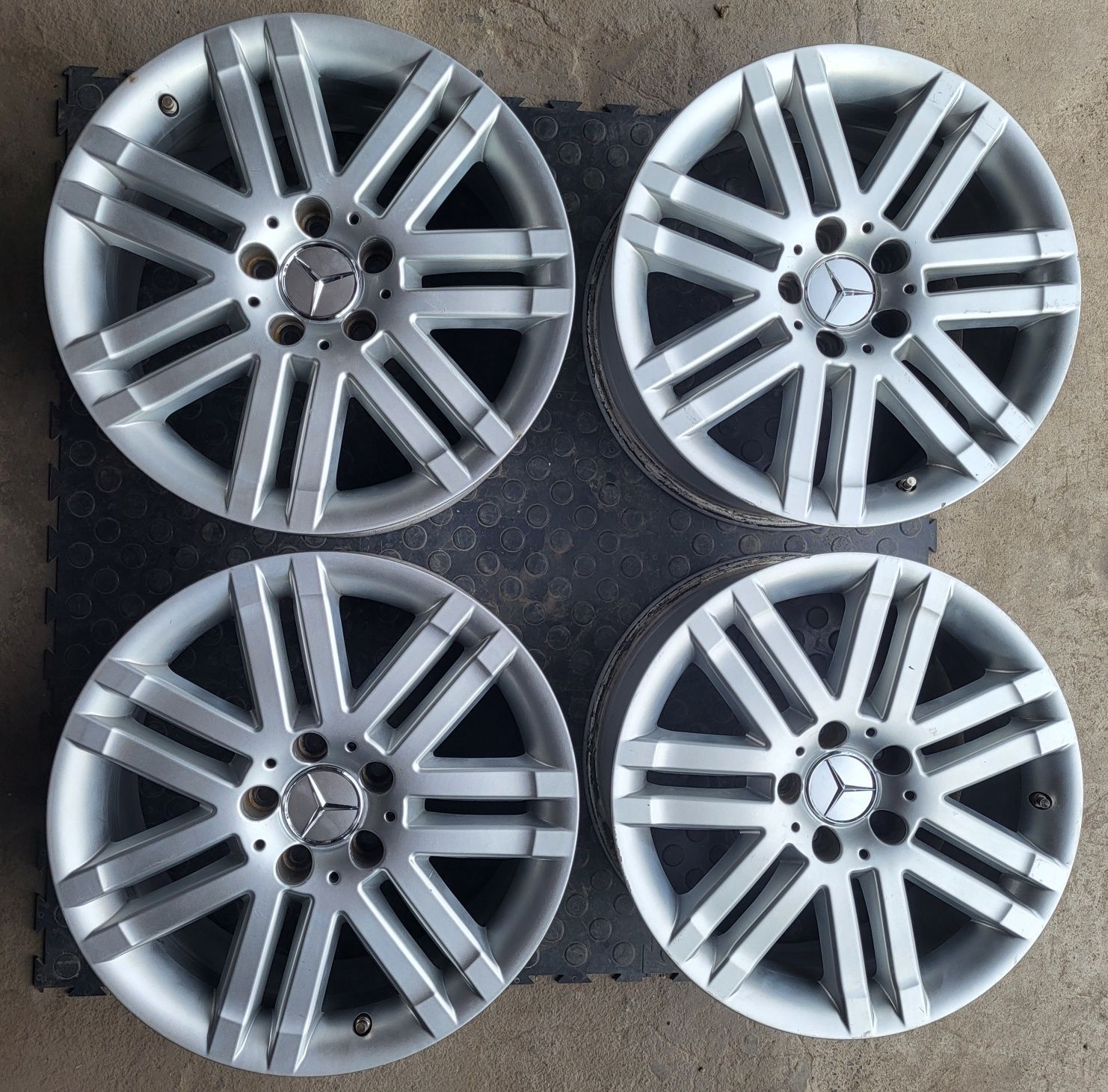 Felgi Aluminiowe 5x112 Mercedes C-Klasa W204 Dwie Szerokości