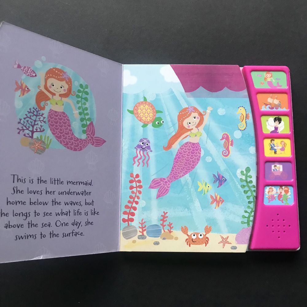 Бу музична книжечка igloobooks русалочка the little Mermaid