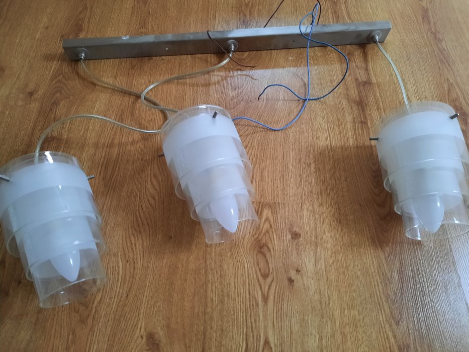 Lampa wisząca potrójna