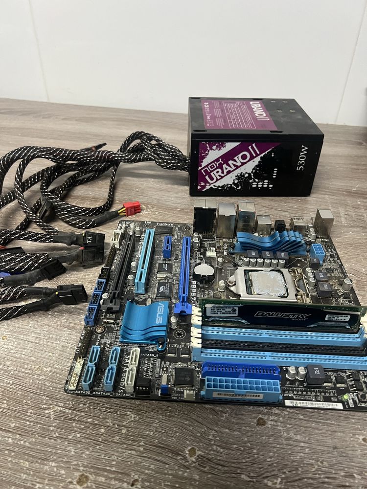 Matherboa com processador core i5 3.20 ghz fonte e memoria ram 8 gigas