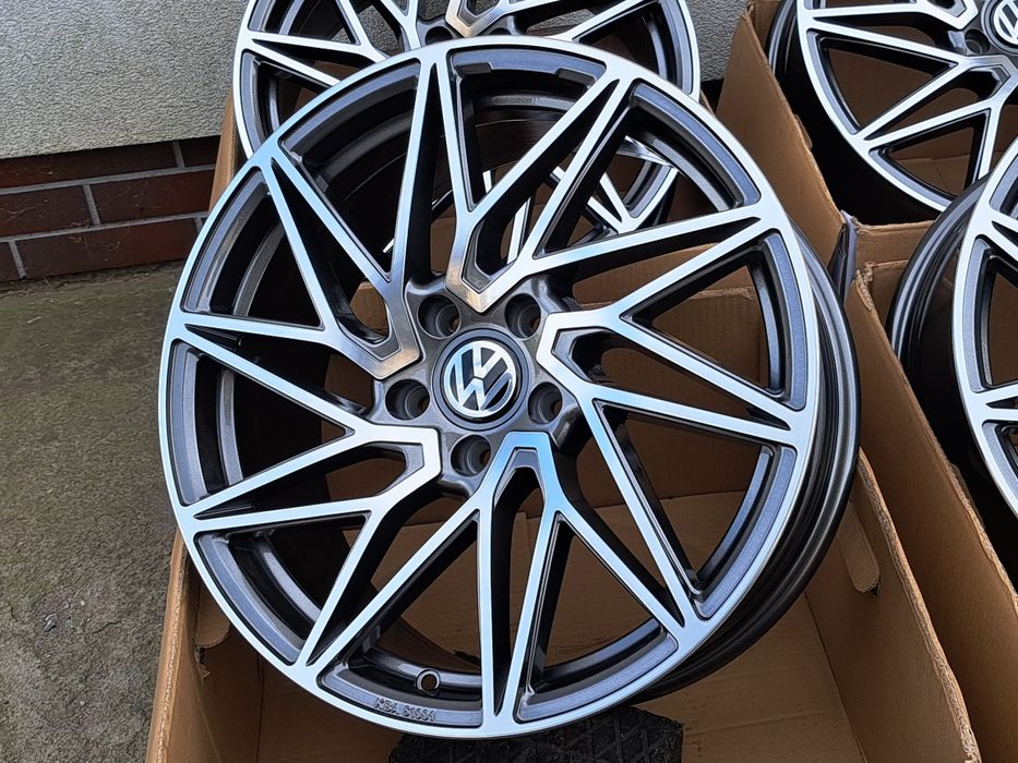 ALUFELGI NOWE VW 18 5x112 T-Roc Passat Golf Jetta Scirocco PFP KT20