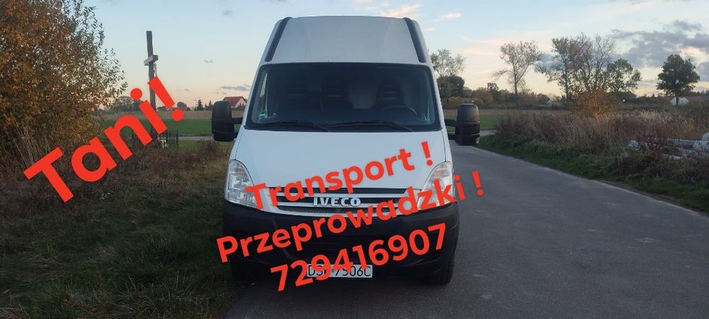 Witam. Oferuję przewóz rzeczy , przeprowadzki po Polsce i Europie.