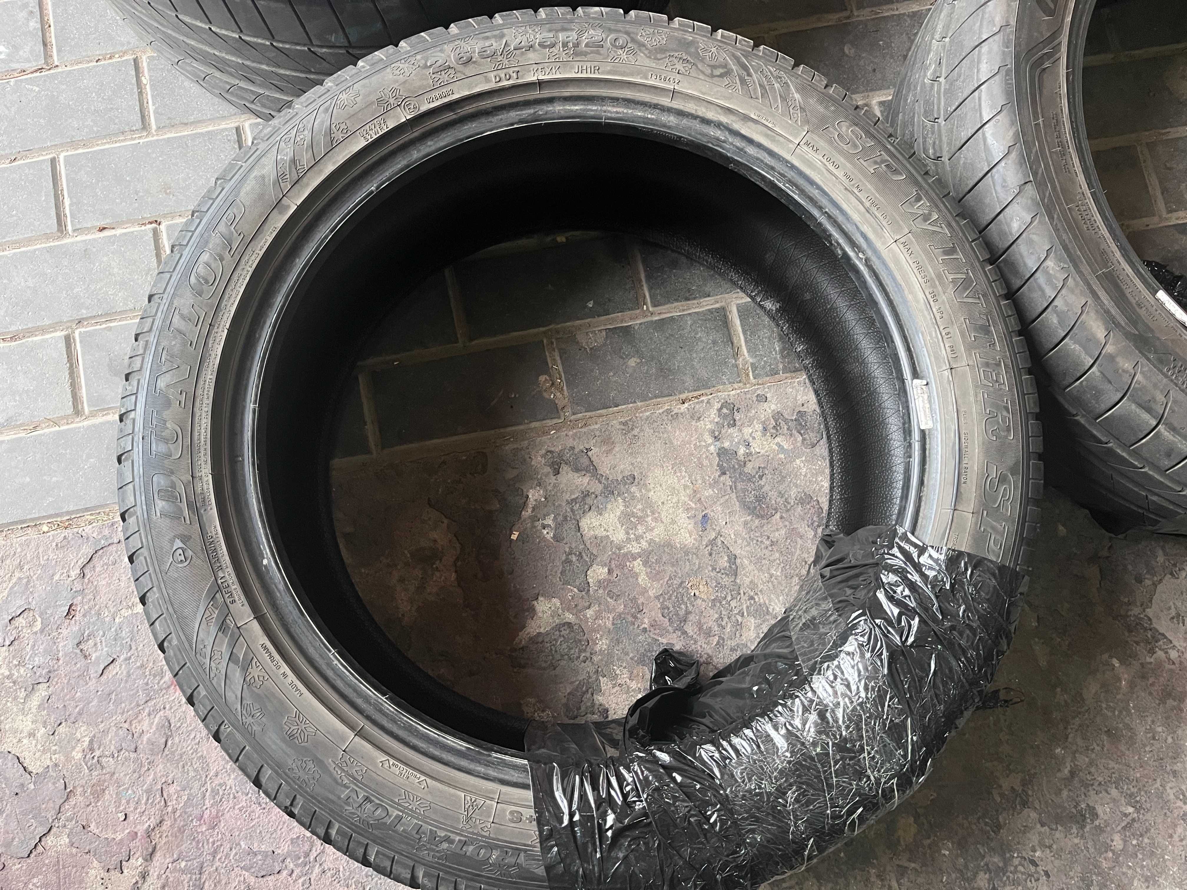 2x Opona DUNLOP 265/45 R20, 6mm Porsche macan