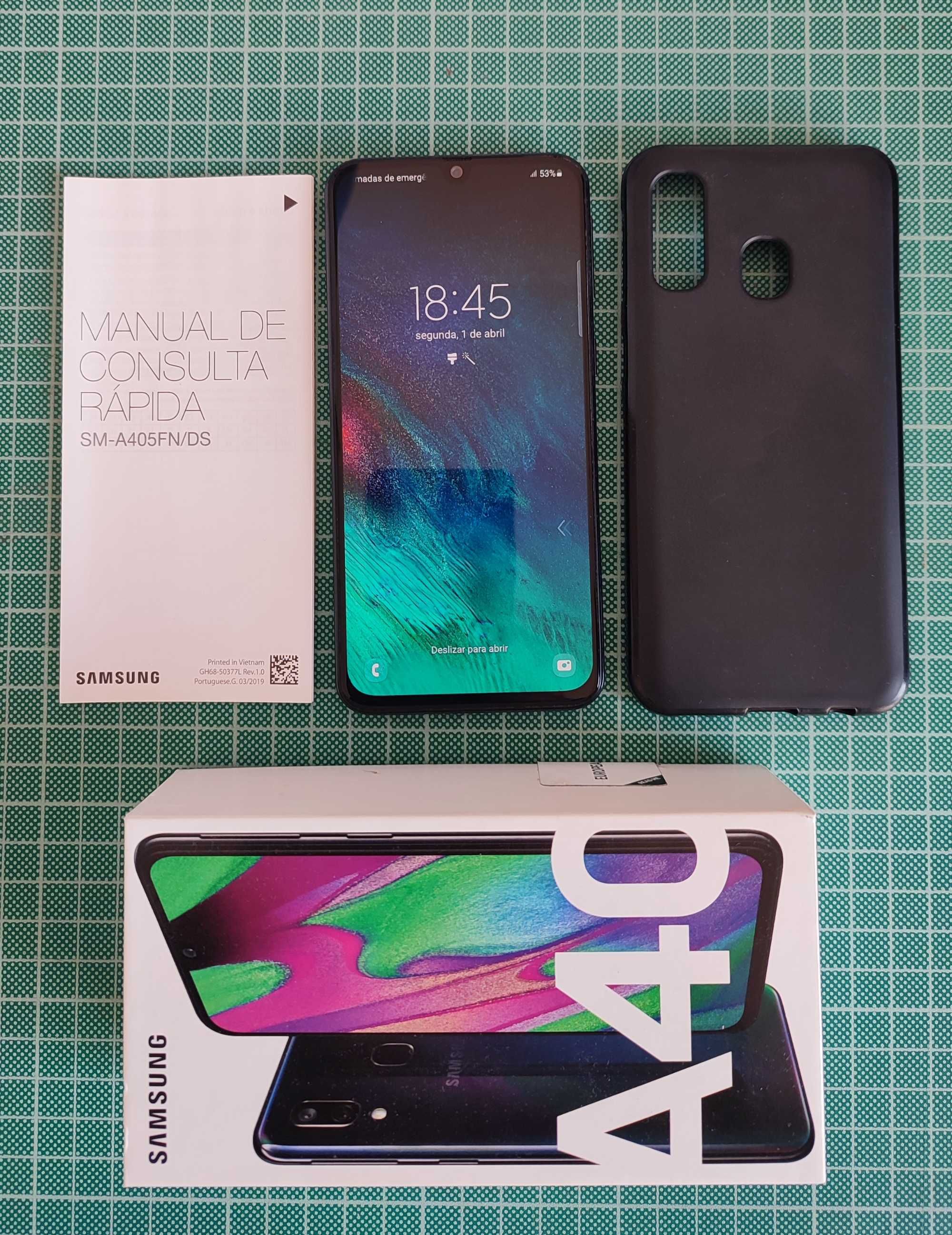 Samsung Galaxy A40 de 4GB RAM + 64GB ROM