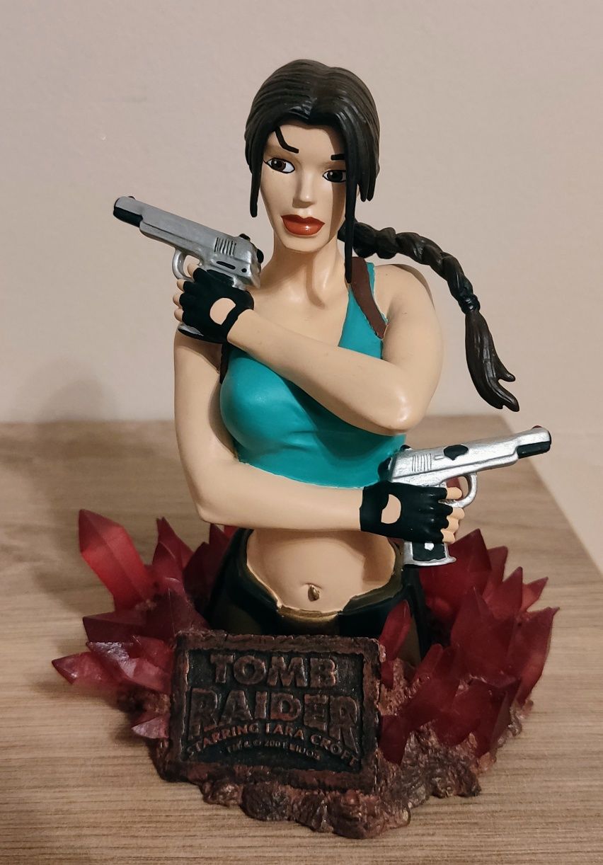 Tomb Raider Lara Croft figurka popiersie PS4 Ps5 PC Xbox One Series X.