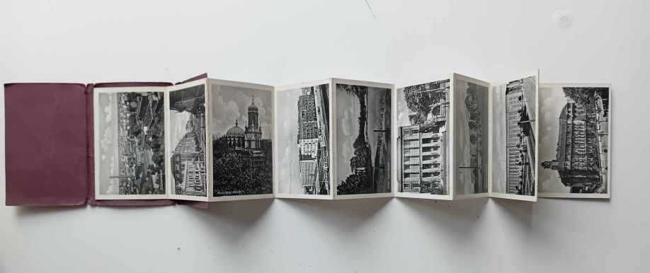 składanka zdjęć-pocztówek Litzmannstadt zdjęcia czarnobiałe - II wojna