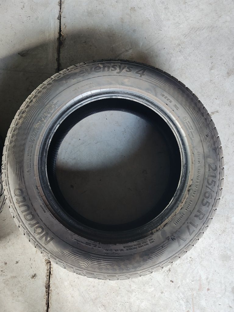 Sprzedam opony letnie 215/65/17r