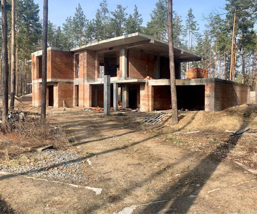 Современный дом в лесу, Пуща-Водица, с. Мощун